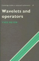 Wavelets and operators 