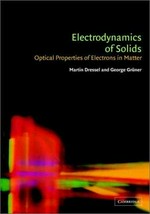Electrodynamics of solids: optical properties of electrons in matter 