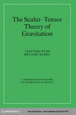 The scalar-tensor theory of gravitation