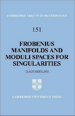 Frobenius manifolds and moduli spaces for singularities