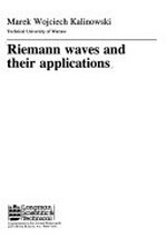 Riemann waves and their applications 