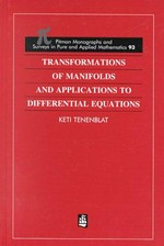 Transformations of manifolds and applications to differential equations /