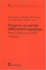 Progress in partial differential equations: Pont-a-Mousson, 1997