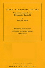Global variational analysis: Weierstrass integrals on a Riemannian manifold