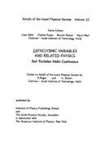 Cataclysmic variables and related physics: 2nd Technion Haifa conference 