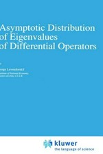 Asymptotic distribution of eigenvalues of differential operators 