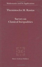 Survey on classical inequalities