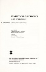 Statistical mechanics: a set of lectures