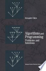 Algorithms and Programming: Problems and Solutions /