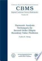 Harmonic analysis techniques for second order elliptic boundary value problems