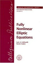 Fully nonlinear elliptic equations