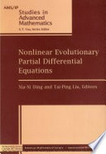 Nonlinear evolutionary partial differential equations: International Conference on Nonlinear Evolutionary Partial Differential Equations, June 21-25, 1993, Beijing, People's Republic of China