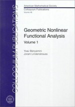 Geometric nonlinear functional analysis. Volume 1 