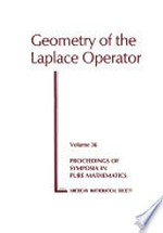 Geometry of the Laplace operator