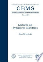 Lectures on symplectic manifolds