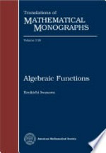 Algebraic functions