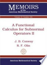 A functional calculus for subnormal operators II