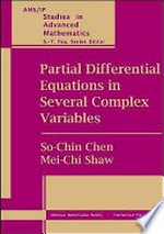 Partial differential equations in several complex variables