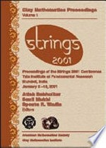Strings 2001: proceedings of the Strings 2001 Conference, Tata Institute of Fundamental Research, Mumbai, India, January 5-10, 2001 