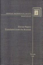 Eleven papers translated from the Russian