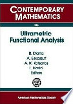 Ultrametric functional analysis: Eighth International Conference on p-adic Functional Analysis, July 5-9, 2004, Université Blaise Pascal, Clermont-Ferrand, France