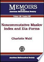 Noncommutative Maslov index and Eta-forms