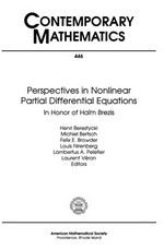 Perspectives in nonlinear partial differential equations: in honor of Haïm Brezis