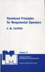 Variational principles for nonpotential operators
