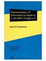 Representations of semisimple Lie algebras in the BGG category O
