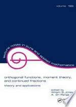 Orthogonal functions, moment theory, and continued fractions: theory and applications