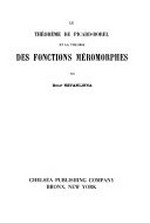 Le théorème de Picard-Borel et la théorie des fonctions méromorphes