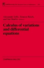Calculus of variations and differential equations: Technion 1998