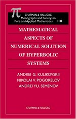 Mathematical aspects of numerical solution of hyperbolic systems /