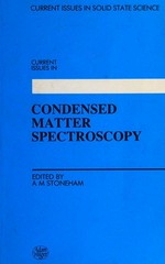 Current issues in condensed matter spectroscopy: a reprint volume selected and with and introduction