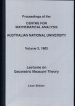 Lectures on geometric measure theory