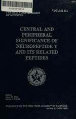 Central and peripheral significance of neuropeptide Y and its related peptides