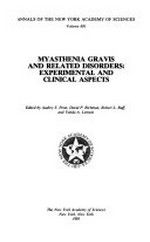 Myasthenia gravis and related disorders: experimental and clinical aspects