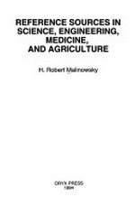 Reference sources in science, engineering, medicine and agriculture