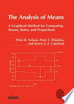 The analysis of means: a graphical method for comparing means, rates, and proportions