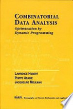 Combinatorial data analysis: optimization by dynamic programming
