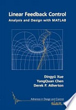 Linear feedback control: analysis and design with MATLAB