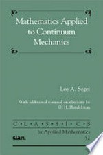 Mathematics applied to continuum mechanics