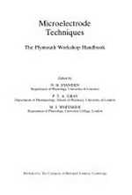 Microelectrode techniques: the Plymouth Workshop handbook