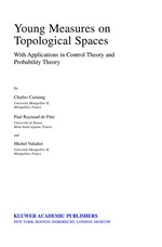 Young Measures on Topological Spaces: With Applications in Control Theory and Probability Theory