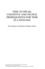 Time to speak: cognitive and neural prerequisites for time in language