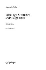 Topology, Geometry and Gauge fields: Interactions