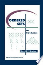 Ordered Sets: An Introduction