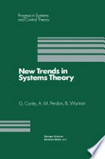 New Trends in Systems Theory: Proceedings of the Università di Genova-The Ohio State University Joint Conference, July 9–11, 1990 