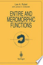 Entire and Meromorphic Functions