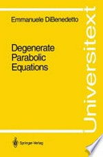Degenerate Parabolic Equations
